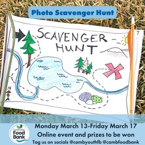 Cambridge Food Bank Scavenger Hunt